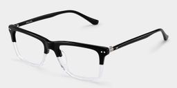 Harper Rectangle Two tone Glasses3