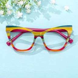 Gallant Cateye Multicolor Glasses6