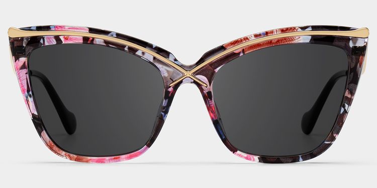 Winston Butterfly Floral Sunglasses