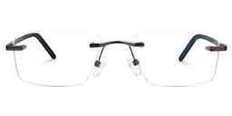 Amariliz Rectangle Black Glasses0