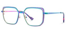 Maverick Multicolor Square Glasses3