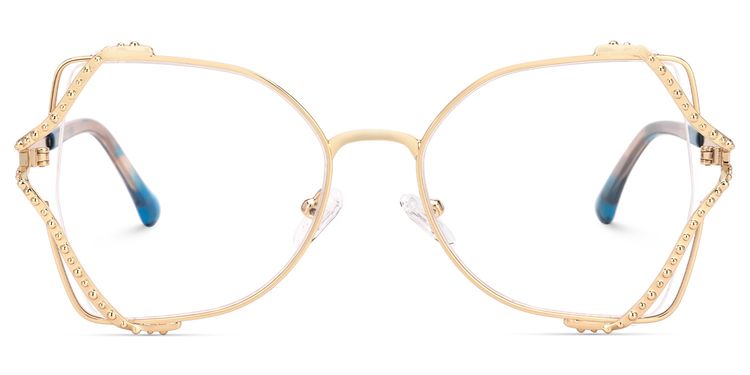 Mcconico Butterfly Gold Glasses