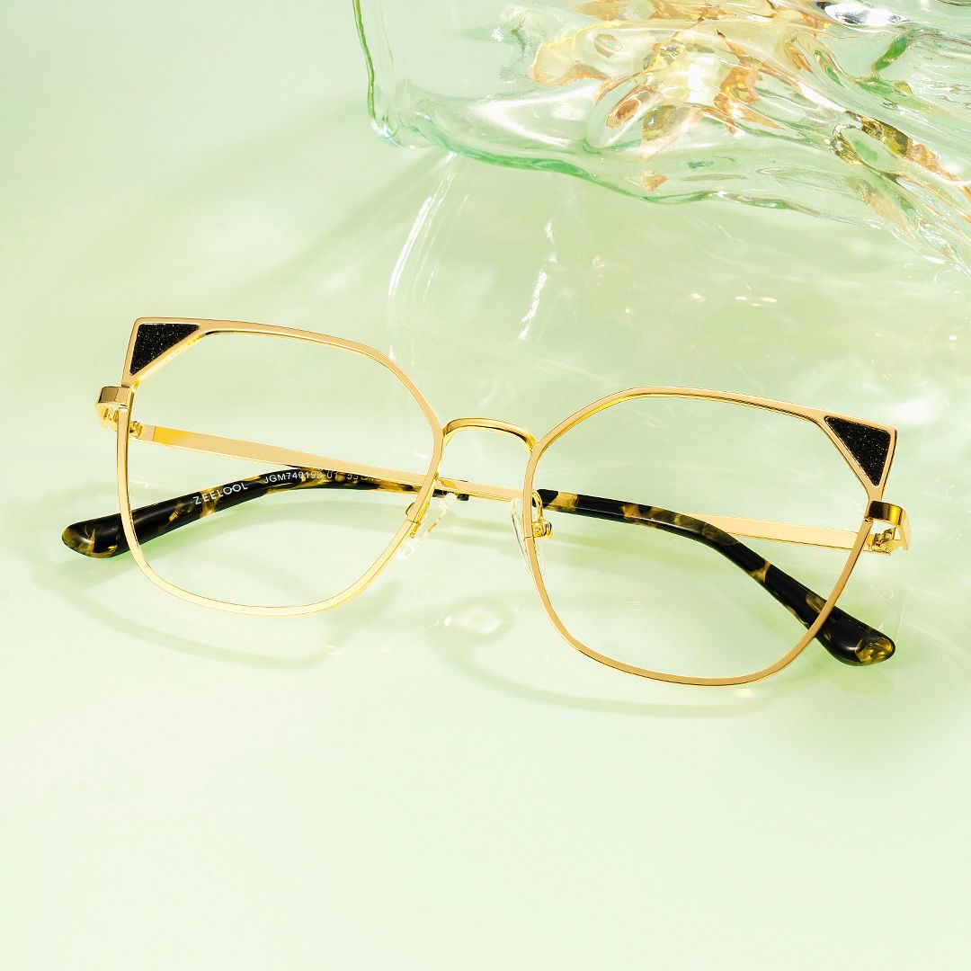 Women's Metal Glasses With Cateye Shape On Sale At Zeelool0