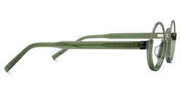 Lumy Round Green Glasses2