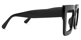 Brandon Square Black Glasses2