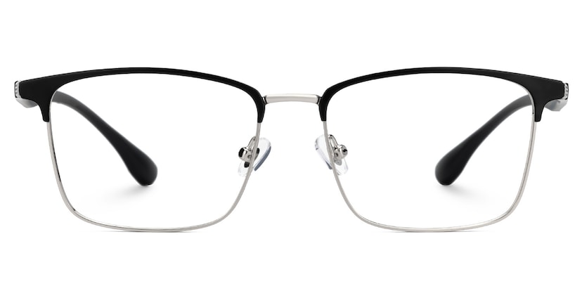 Eaddy Rectangle Silver Glasses