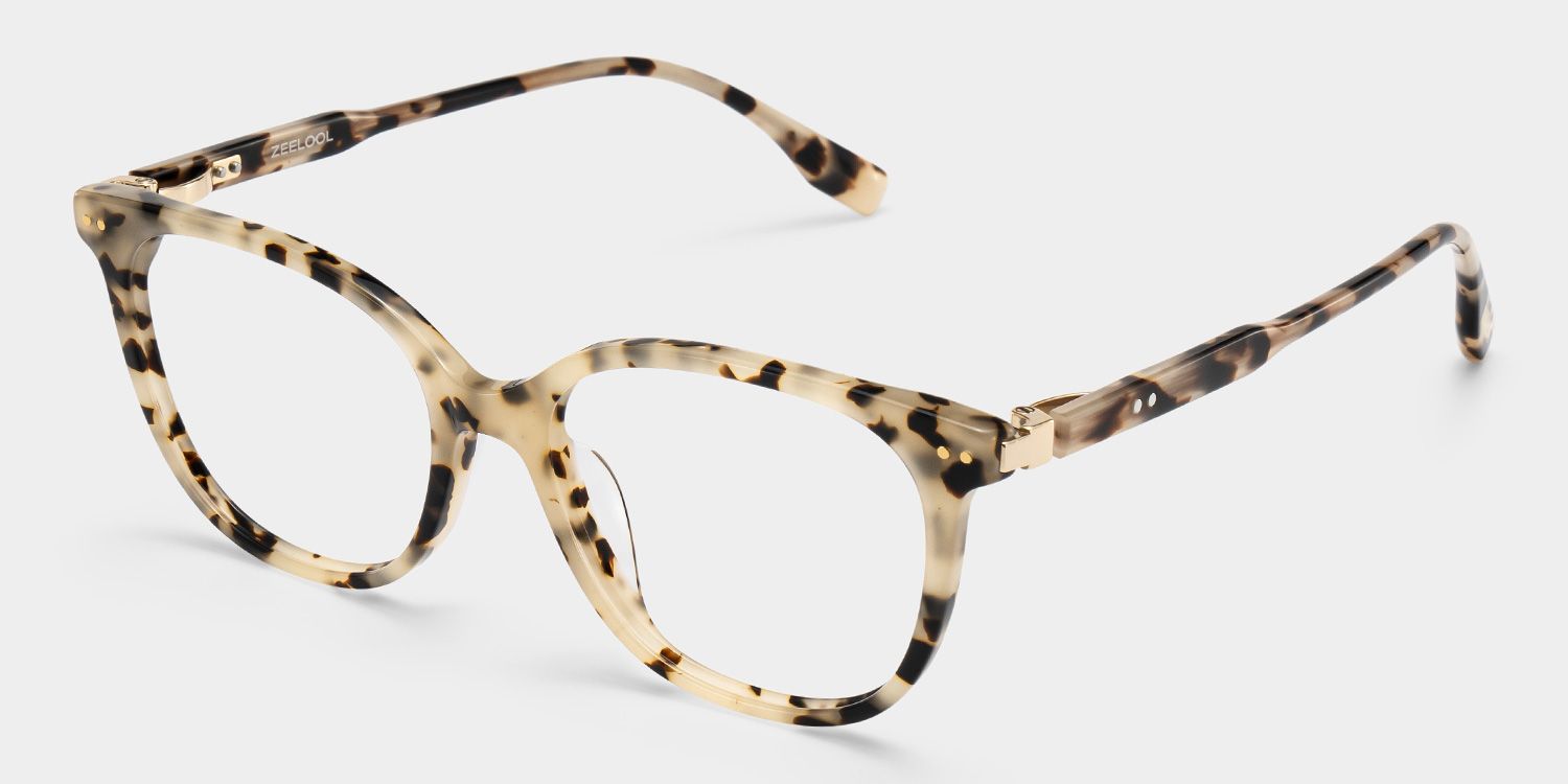 Daisy Women's Round Tortoise Shell Glasses for All Day Wear | ZEELOOL3