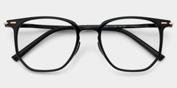 Isla Geometric Black Glasses2