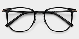 Isla Geometric Black Glasses2