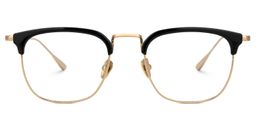 Caton Browline Black Glasses0