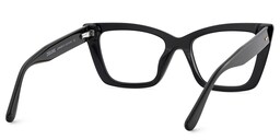 Mcnatt Cateye Black White Glasses6