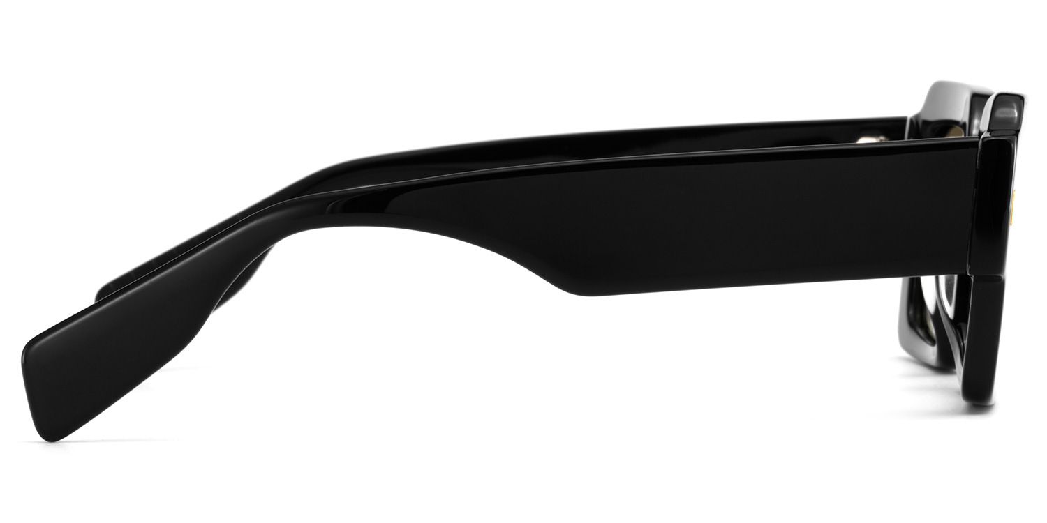 Bobbee Square Style Black Frame Sunglasses | ZEELOOL3