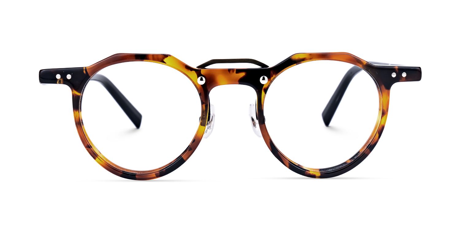 Adjustable Nose Pads Jerria Eyeglasses, Jerria Tortoise Glasses -Zeelool0