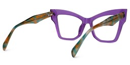 Jeanine Cateye Purple Glasses3