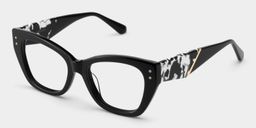 Skylar Black Butterfly Glasses5