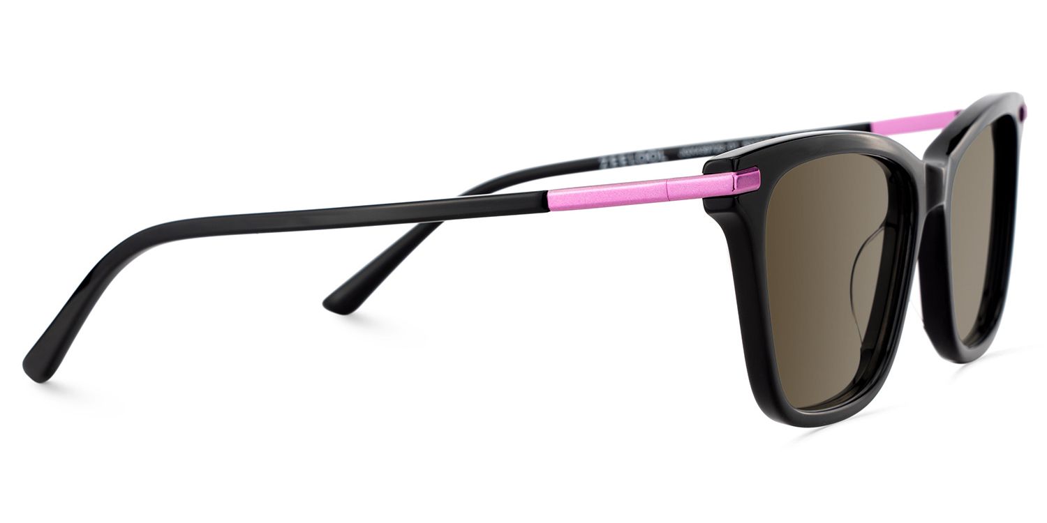 Eliot Rectangle Eyewear with Black3