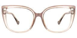 Fenn Brown Cat eye Glasses0
