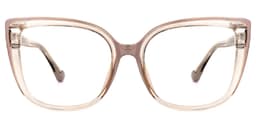 Fenn Cateye Brown Glasses0