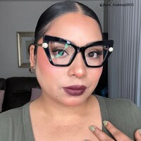 Tilana Cateye Black Glasses4