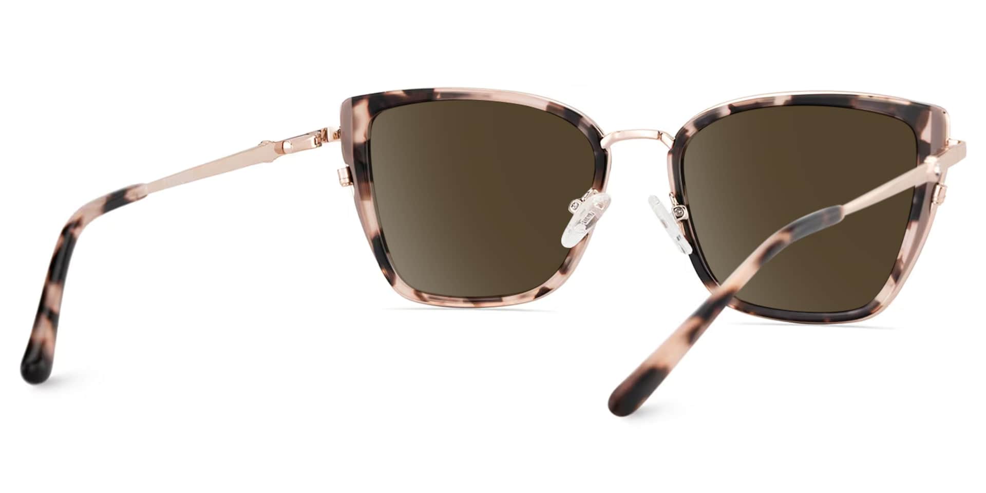 Juniper Eyeglasses in Square Tortoise Frame | Zeelool4