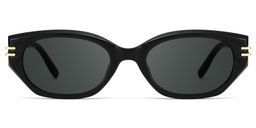 Lagoona Black Cat eye Sunglasses0
