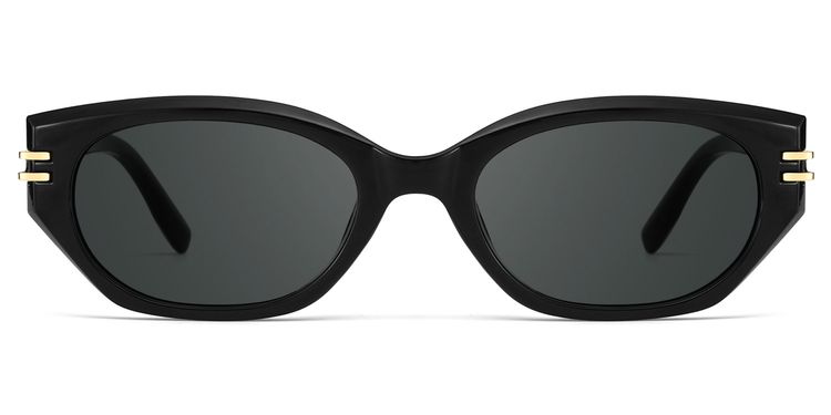 Lagoona Cat Eye Black Sunglasses