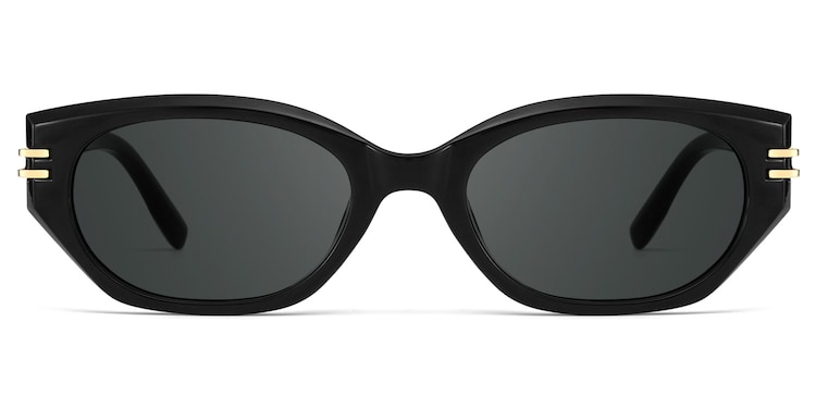 Lagoona Cat Eye Black Sunglasses
