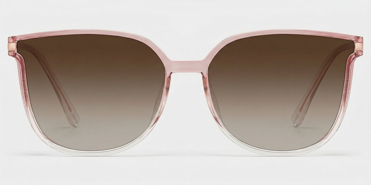 Rodz Square Pink Prescription Sunglasses | ZEELOOL0