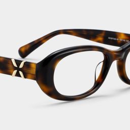 Catherine Tortoise Oval Glasses5
