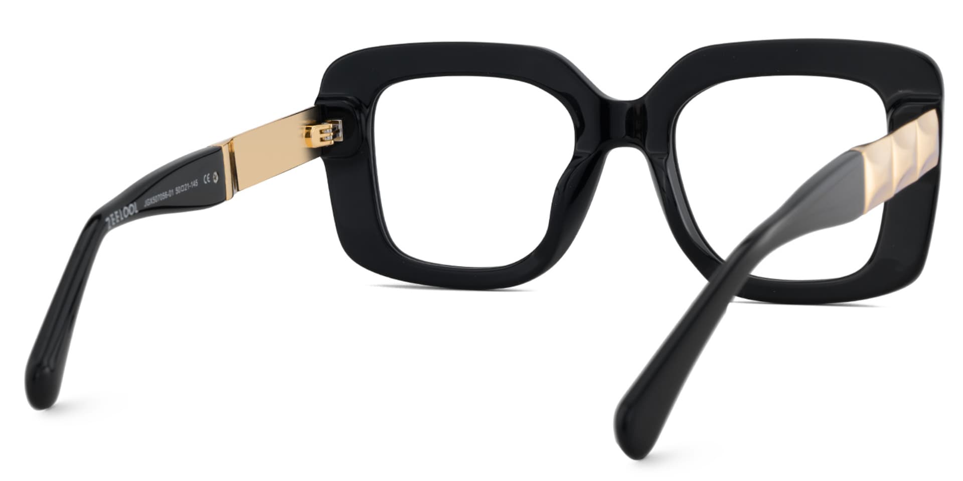Designer Thick Black Frame Glasses5