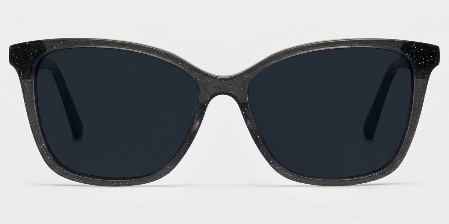 Finnian Acetate Black Butterfly Frame Sunglasses | ZEELOOL0