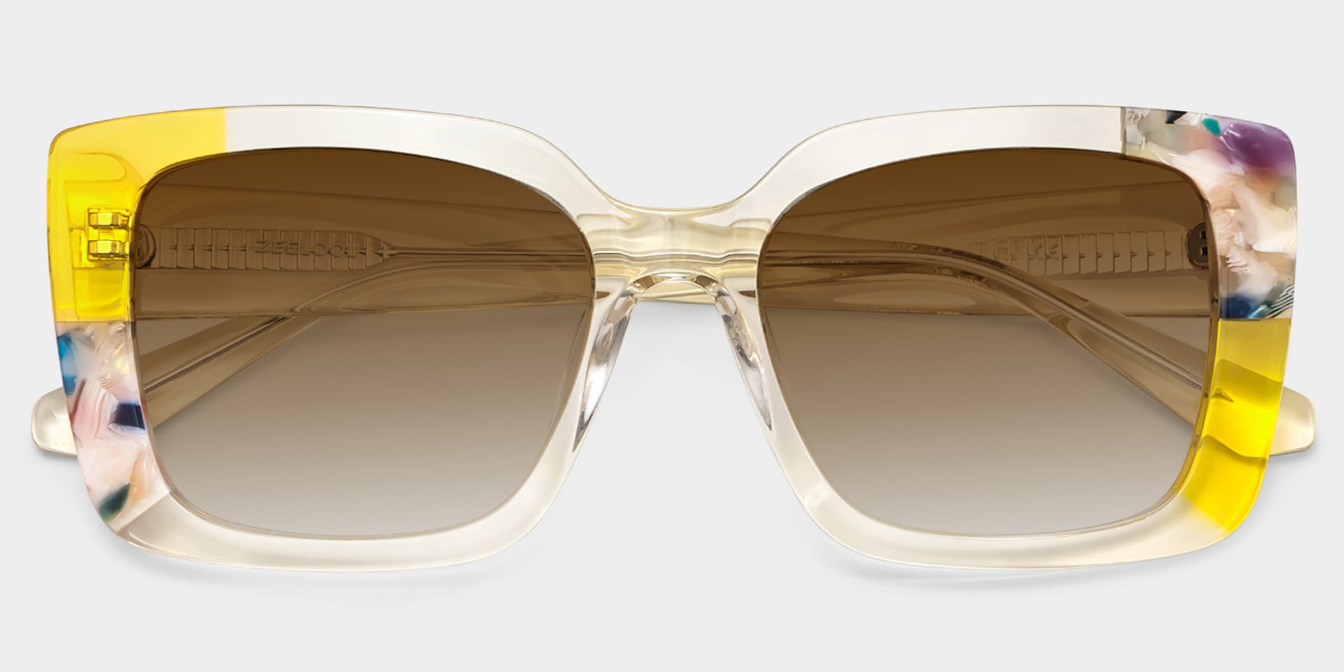 Palma Square Sunglasses in Acetate Material1