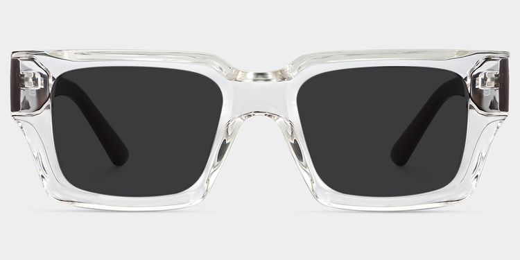 Garza Rectangle Clear Glasses