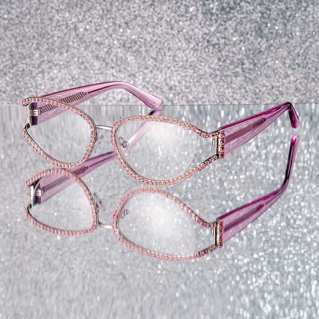 Star Cateye Iridescent Glasses