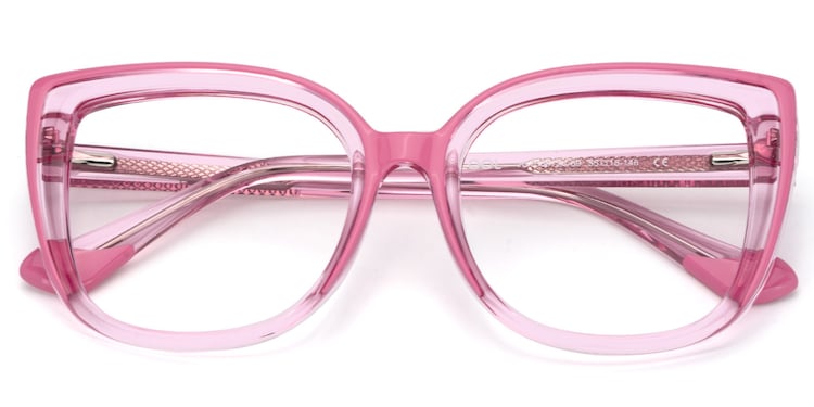 Fenn Cateye Pink Glasses