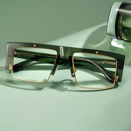 Maldonado Rectangle Black Glasses0