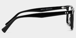 Griffin Rectangle Black Glasses4