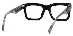 Shirmme Square Black Glasses5