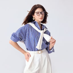 Stephens Cateye Black Glasses9