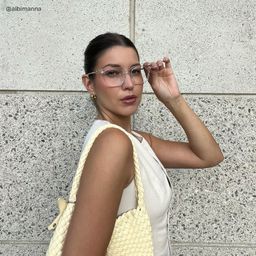 Reese Square Clear Glasses6