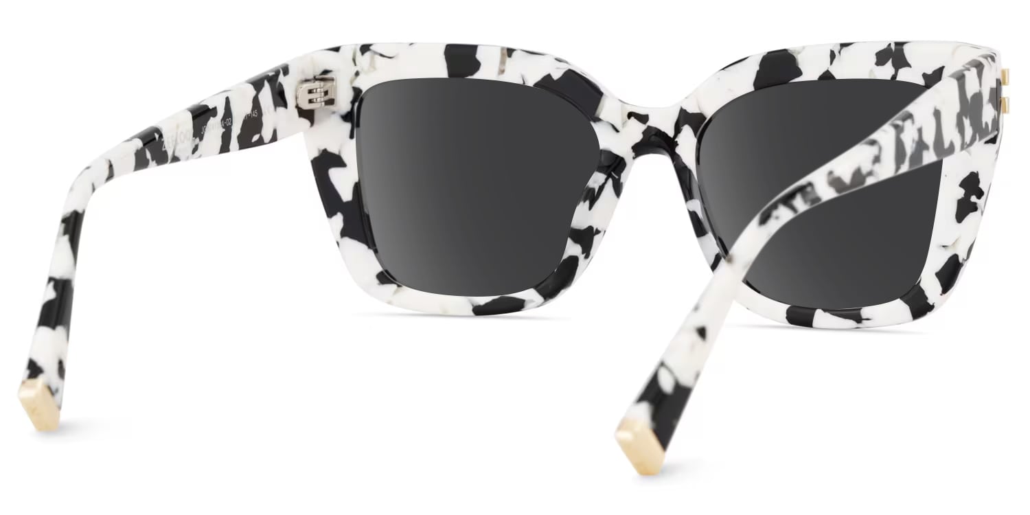 Cardozo Square Cow Print Glasses4