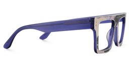 Killian Rectangle Purple Glasses4