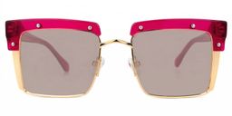 Kiana Square Rose-Pink Glasses0