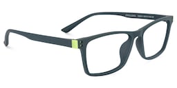 Cheche Rectangle Dark Green Glasses4