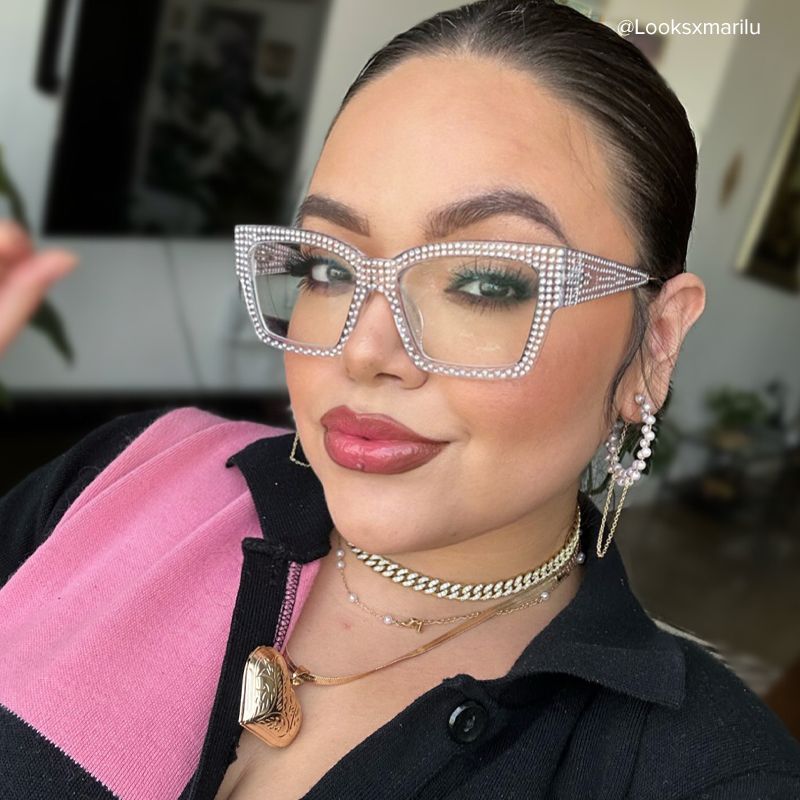 Drayton Square Clear Glasses | Zeelool Glasses9