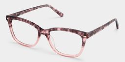 Sawyer Pink Rectangle Glasses3