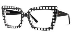 Tootie Butterfly Black Crystal Glasses3