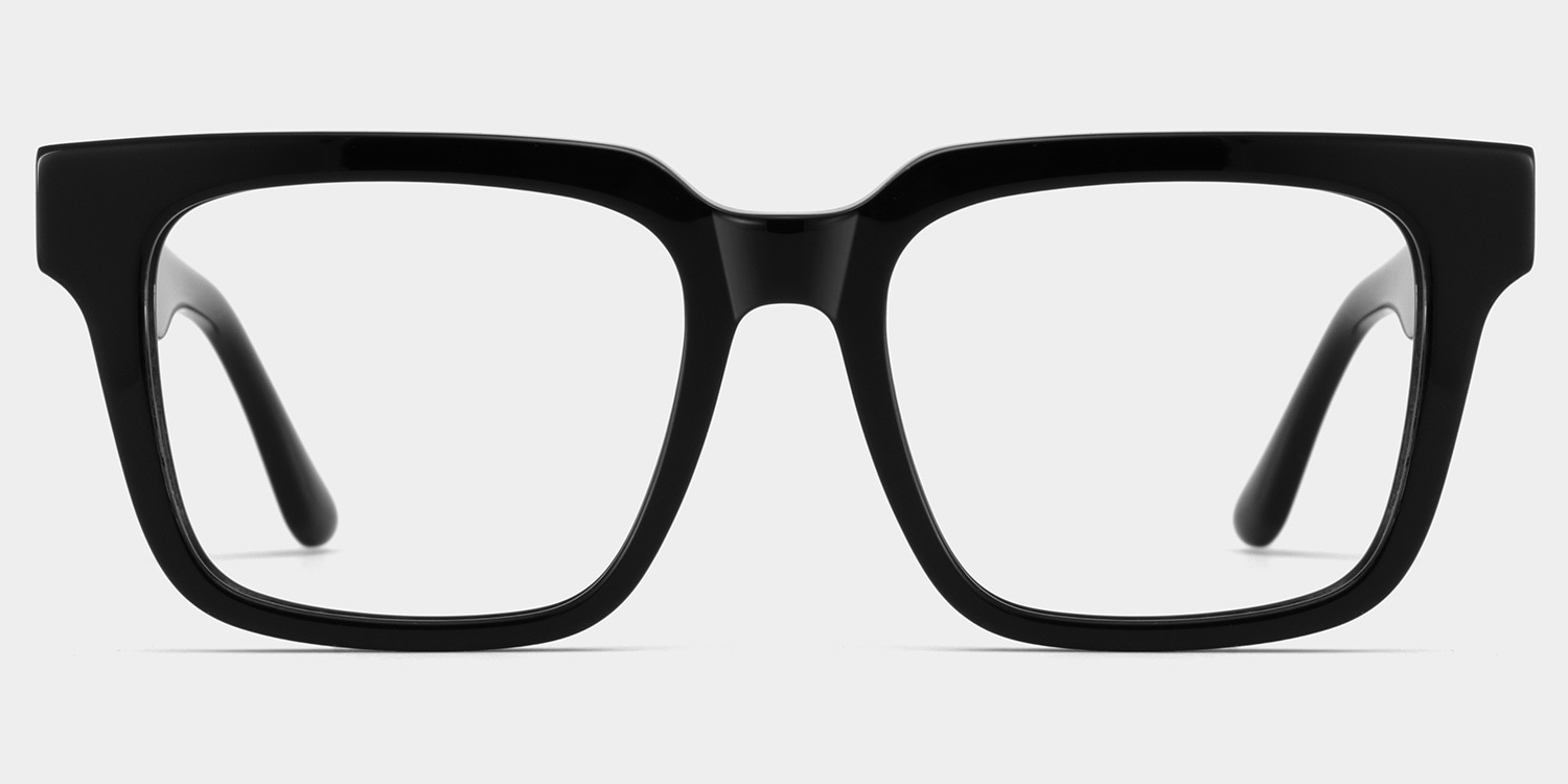 Harriet Square Black Glasses