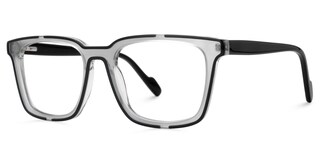 Hazeley Rectangle Black Glasses1