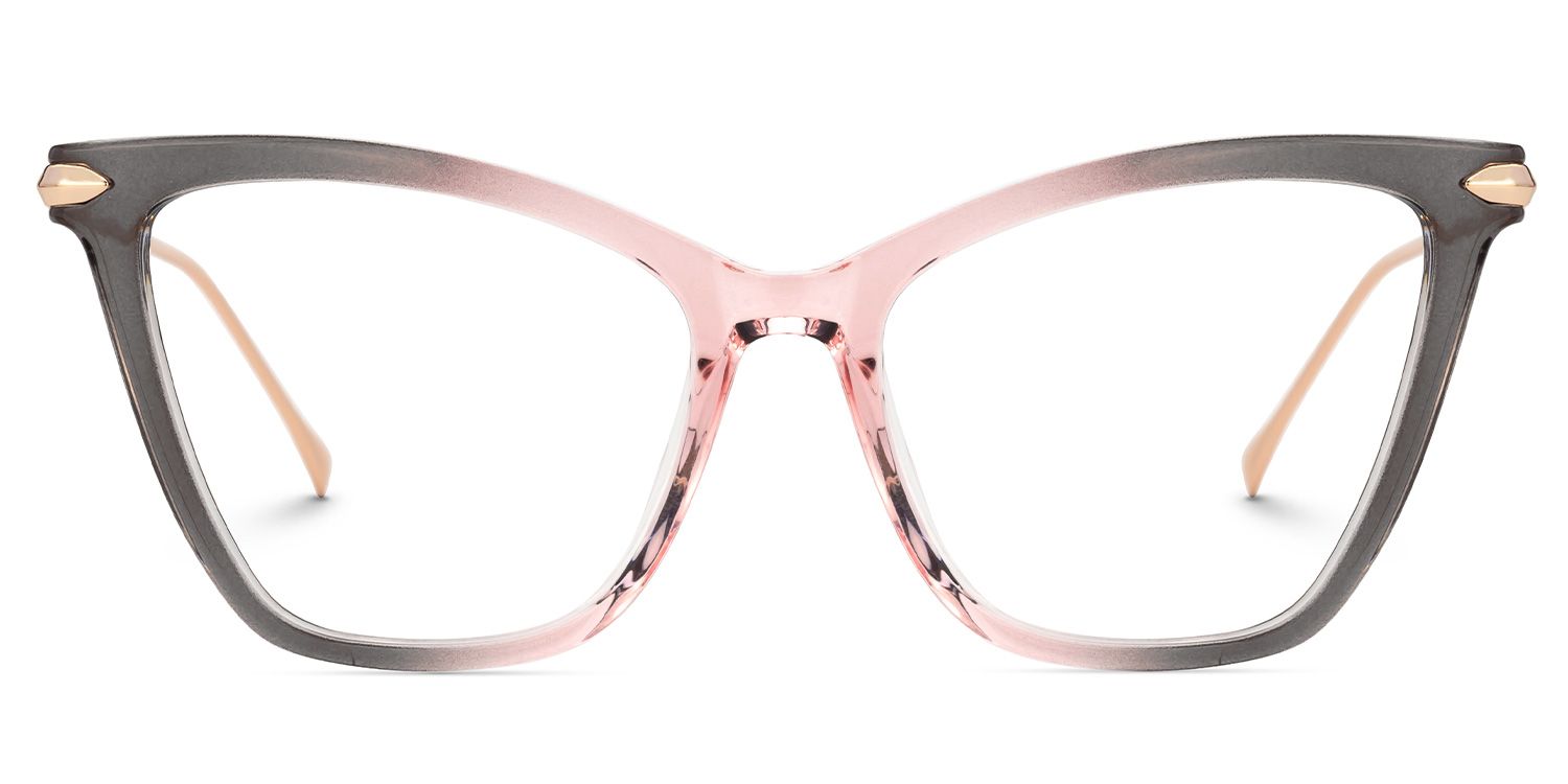 New Arrival Pink-Gray Color for Hilary Frame Glasses | Zeelool0